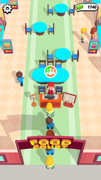 Food Court Idle - عکس بازی موبایلی اندروید