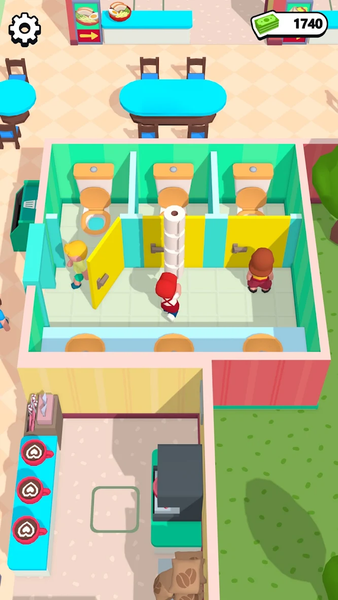 Food Court Idle - عکس بازی موبایلی اندروید