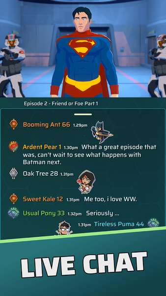 DC Heroes United - Gameplay image of android game