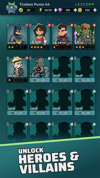 DC Heroes United - Gameplay image of android game