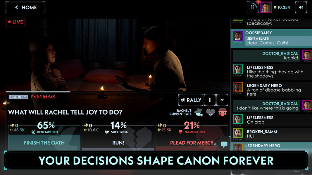 SILENT HILL: Ascension - Gameplay image of android game