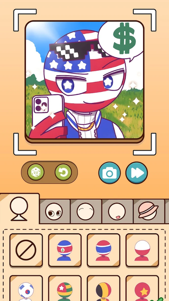 Flagmen Maker: Geoball Creator - Image screenshot of android app