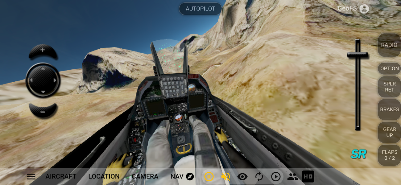 GeoFS - Flight Simulator - عکس بازی موبایلی اندروید