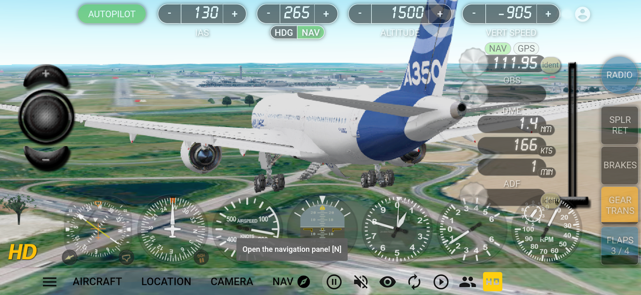 GeoFS - Flight Simulator - عکس بازی موبایلی اندروید