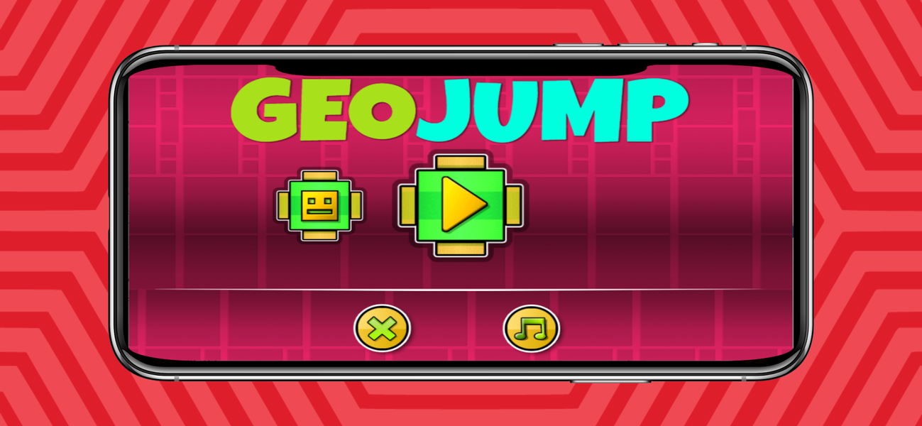 Geo Jump - Gameplay image of android game