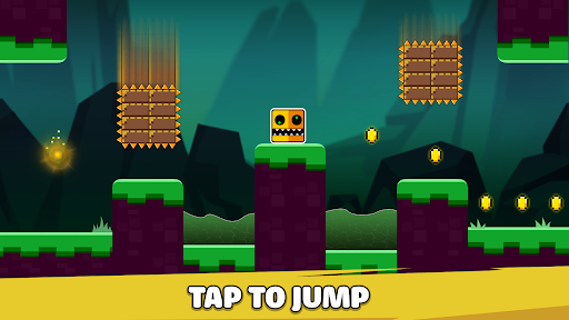 Geometry Platformer - Gameplay image of android game