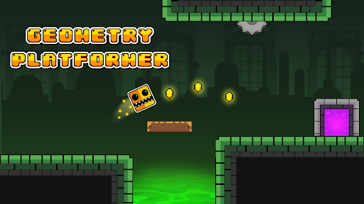 Geometry Platformer - Gameplay image of android game