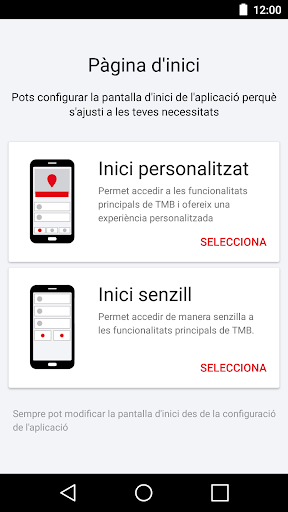 TMB App (Metro Bus Barcelona) - Image screenshot of android app