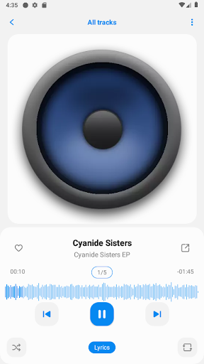 Free Music Player - عکس برنامه موبایلی اندروید