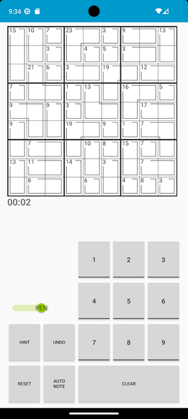 Killer Sudoku - عکس برنامه موبایلی اندروید