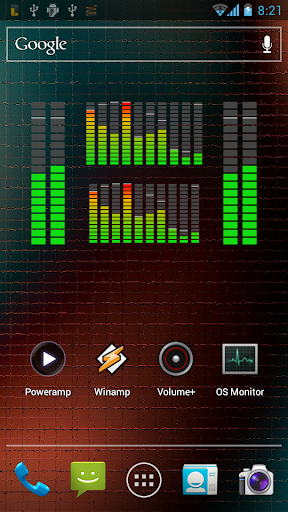 Music VU Visualizer Widgets - عکس برنامه موبایلی اندروید