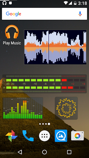 Music VU Visualizer Widgets - عکس برنامه موبایلی اندروید