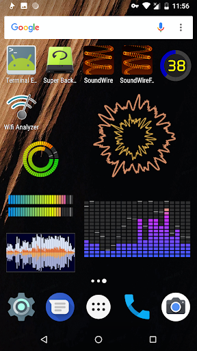 Music VU Visualizer Widgets - عکس برنامه موبایلی اندروید