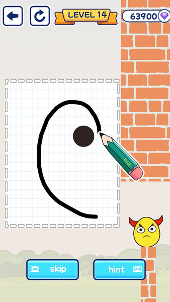 Draw Break Toiletmon - Gameplay image of android game