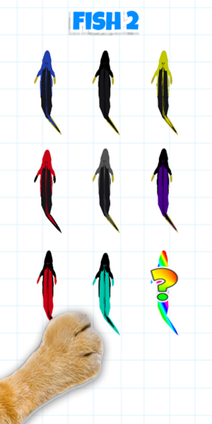 For cat - catch the fish ۳D - عکس بازی موبایلی اندروید