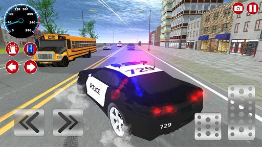 Real Police Car Driving 2023 - Gameplay image of android game