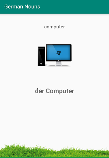 German Nouns - Image screenshot of android app