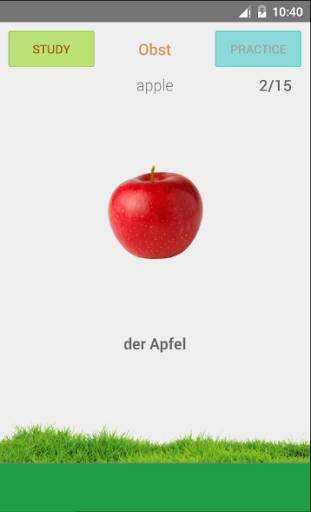 Obst und Gemüse - Image screenshot of android app