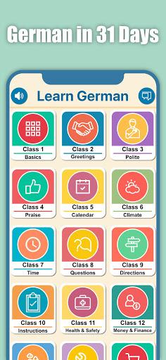 Learn German for Beginners - عکس برنامه موبایلی اندروید