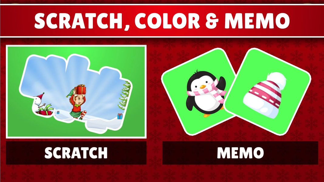 Christmas Color & Scratch - عکس بازی موبایلی اندروید