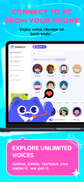 Dubbing AI - AI Voice Changer - عکس برنامه موبایلی اندروید