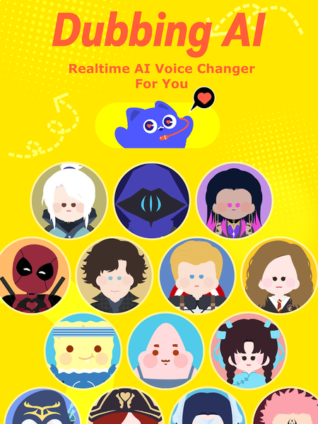 Dubbing AI - AI Voice Changer - عکس برنامه موبایلی اندروید