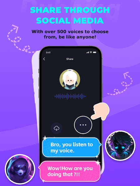 Dubbing AI - AI Voice Changer - عکس برنامه موبایلی اندروید