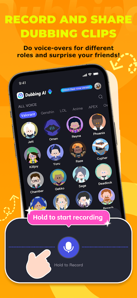 Dubbing AI - AI Voice Changer - عکس برنامه موبایلی اندروید