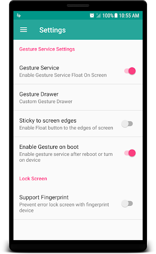 Gesture Magic - عکس برنامه موبایلی اندروید