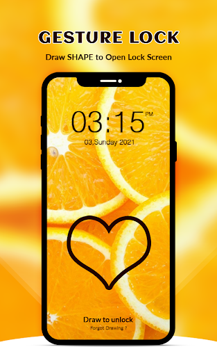 Gesture Lock Screen - عکس برنامه موبایلی اندروید