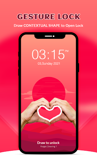 Gesture Lock Screen - عکس برنامه موبایلی اندروید