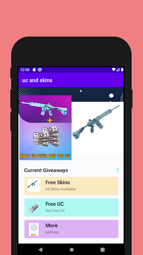 Free Skins Daily : PUBG Weapon Skins Free Skins - عکس برنامه موبایلی اندروید