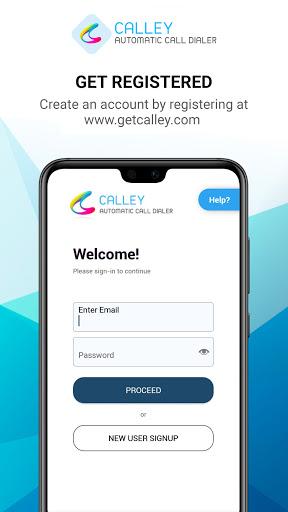 Auto Dialer Software - Calley - عکس برنامه موبایلی اندروید