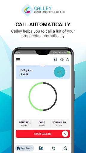 Auto Dialer Software - Calley - عکس برنامه موبایلی اندروید