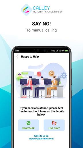 Auto Dialer Software - Calley - عکس برنامه موبایلی اندروید