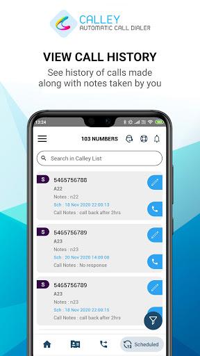 Auto Dialer Software - Calley - عکس برنامه موبایلی اندروید
