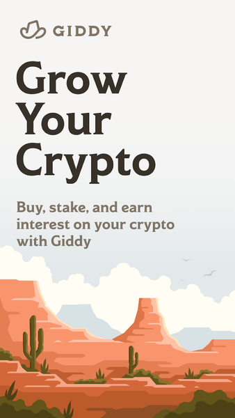Giddy: Secure Crypto Wallet - عکس برنامه موبایلی اندروید