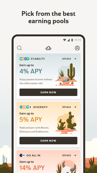 Giddy: Secure Crypto Wallet - عکس برنامه موبایلی اندروید