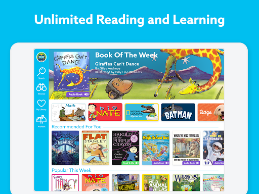 Epic: Kids' Books & Reading - Image screenshot of android app