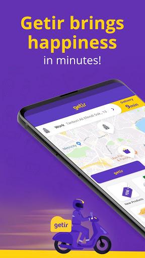 getir: groceries in minutes - عکس برنامه موبایلی اندروید