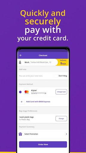 getir: groceries in minutes - عکس برنامه موبایلی اندروید