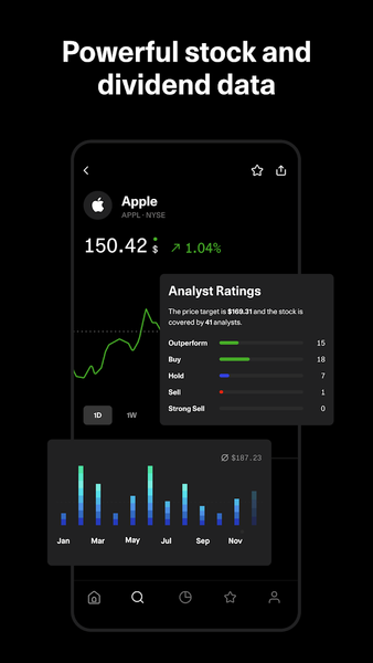 getquin - Portfolio Tracker - عکس برنامه موبایلی اندروید
