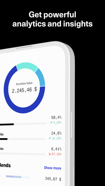 getquin - Portfolio Tracker - عکس برنامه موبایلی اندروید