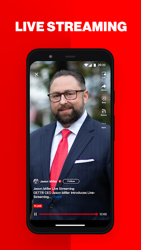 GETTR - عکس برنامه موبایلی اندروید