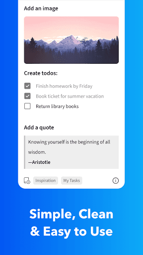 UpNote - notes, diary, journal - Image screenshot of android app