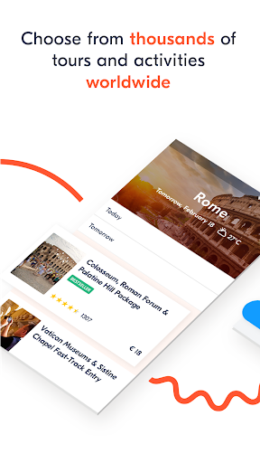 GetYourGuide: Travel & Tickets - عکس برنامه موبایلی اندروید