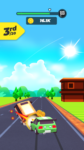 Road Crash - Gameplay image of android game