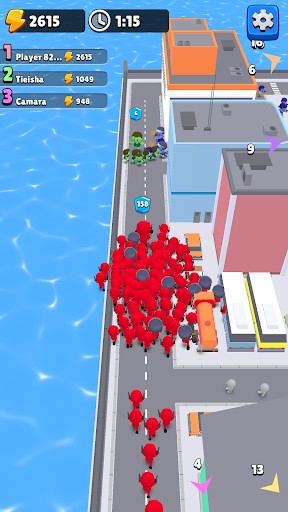 Crowd War: io survival games - Image screenshot of android app