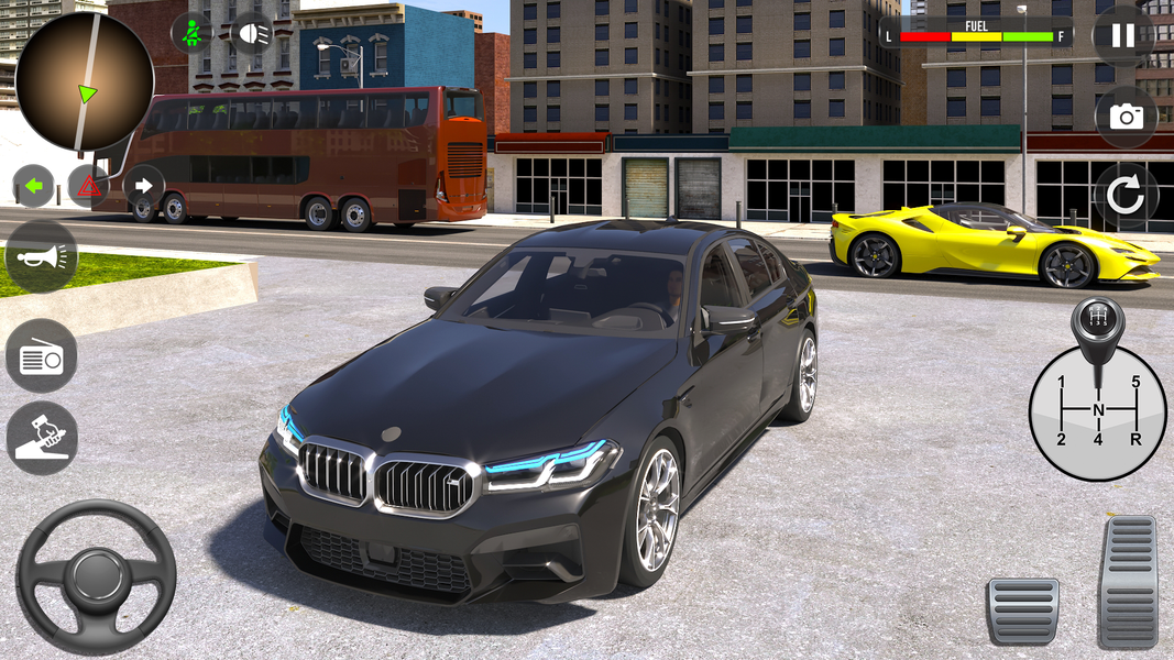 Car Driving School Parking Sim - Gameplay image of android game