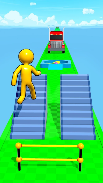 Run and Grow- Tall Race - Gameplay image of android game